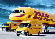 We Ship Worldwide by DHL