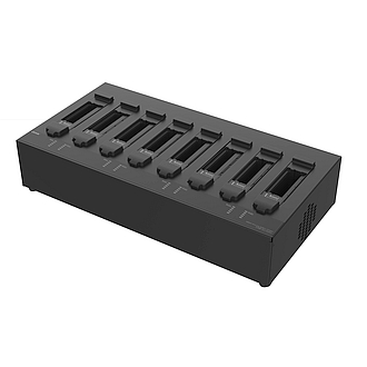 Getac Multi-Bay Battery Charger (Eight-Bay) for F110 G6/7 Tablet GCECKN