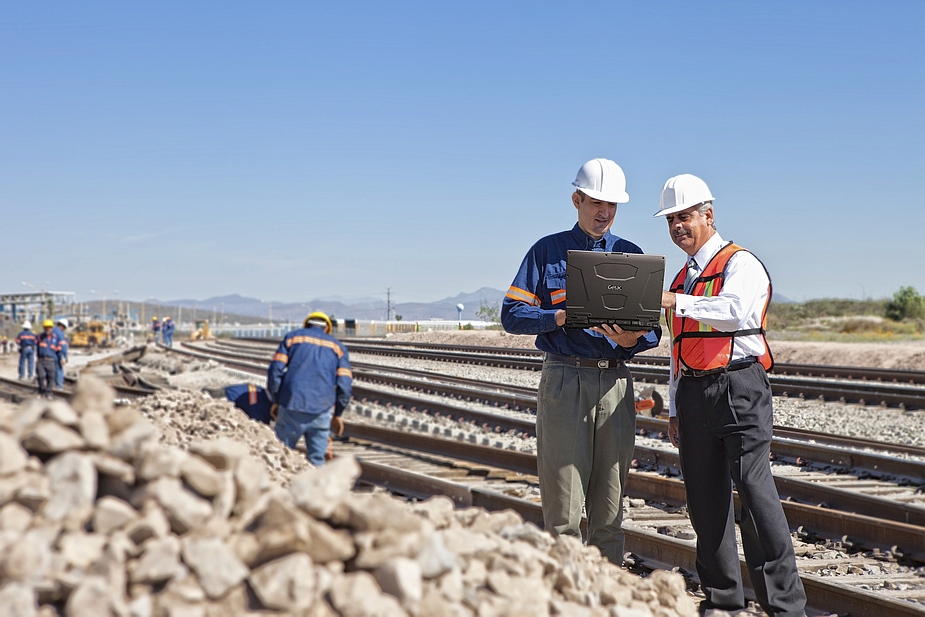 Getac S410 and railway